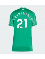 Newcastle United Tino Livramento #21 Vieraspaita Naisten 2025-26 Lyhythihainen
